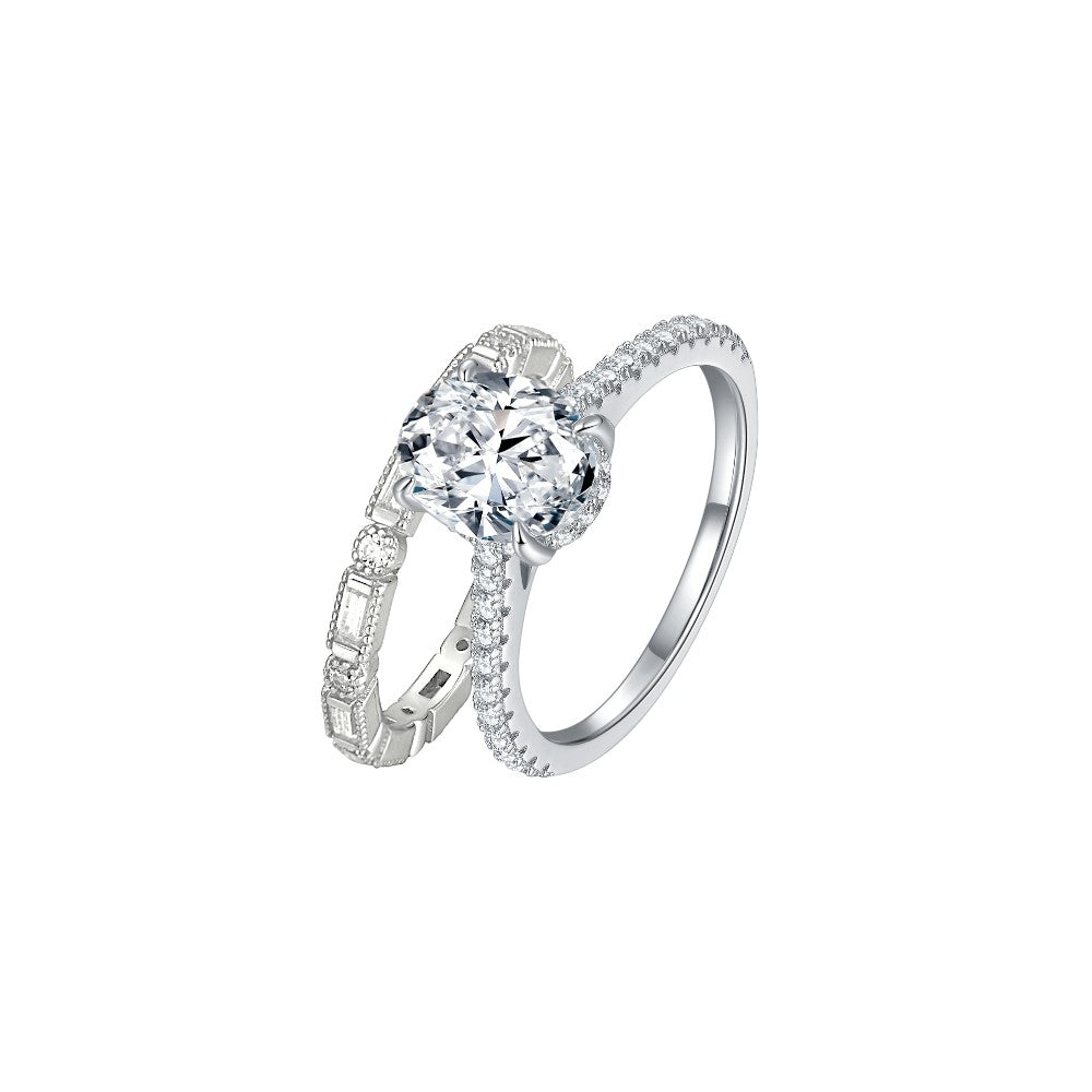 2.25CT Classic Oval Cut Engagement Ring