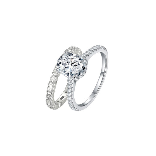 2.25CT Classic Oval Cut Engagement Ring