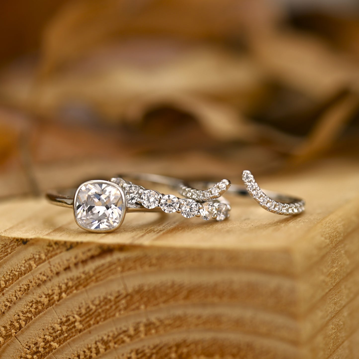2.75Ct Diamond Wedding Ring Set