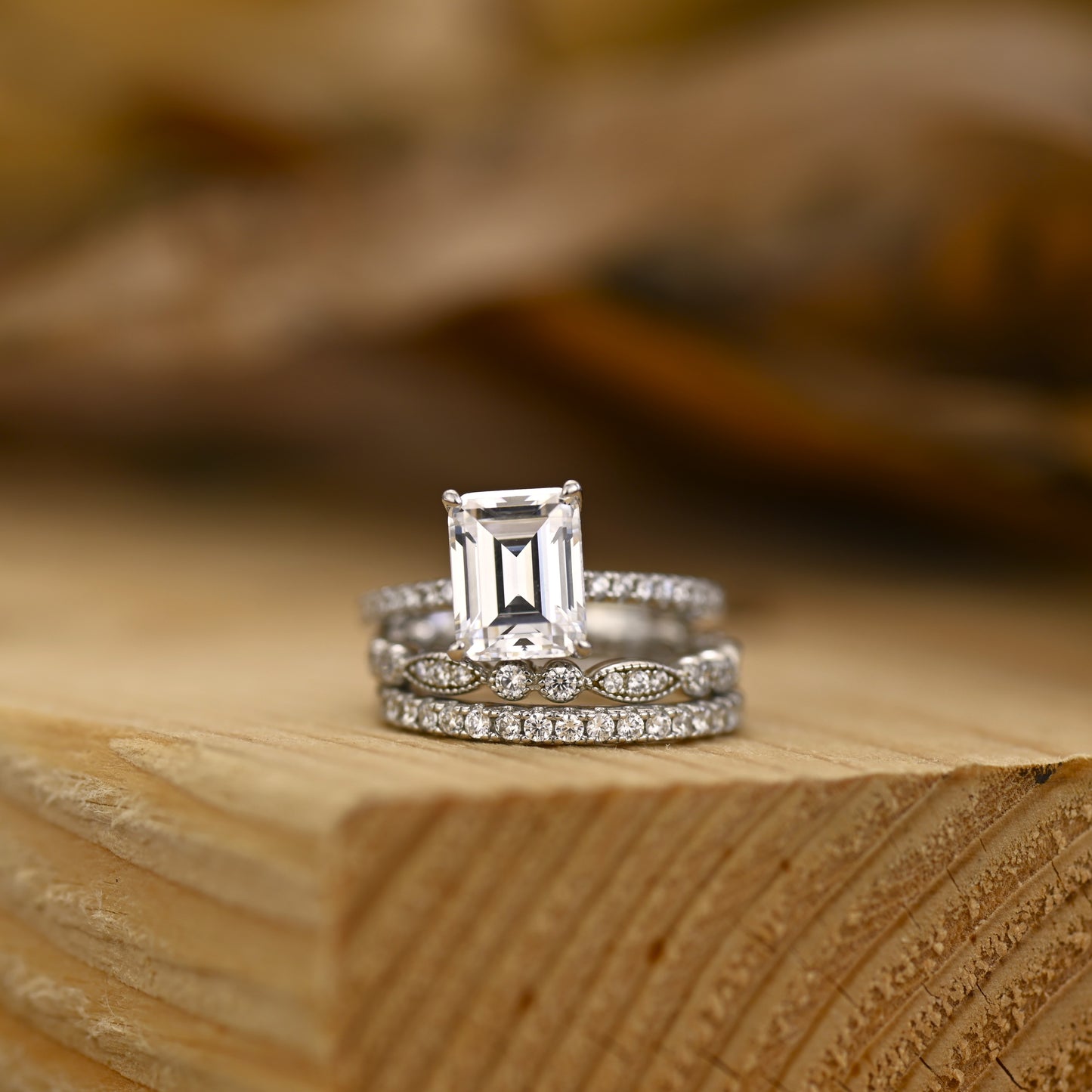2.25Ct Diamond Wedding Ring Set