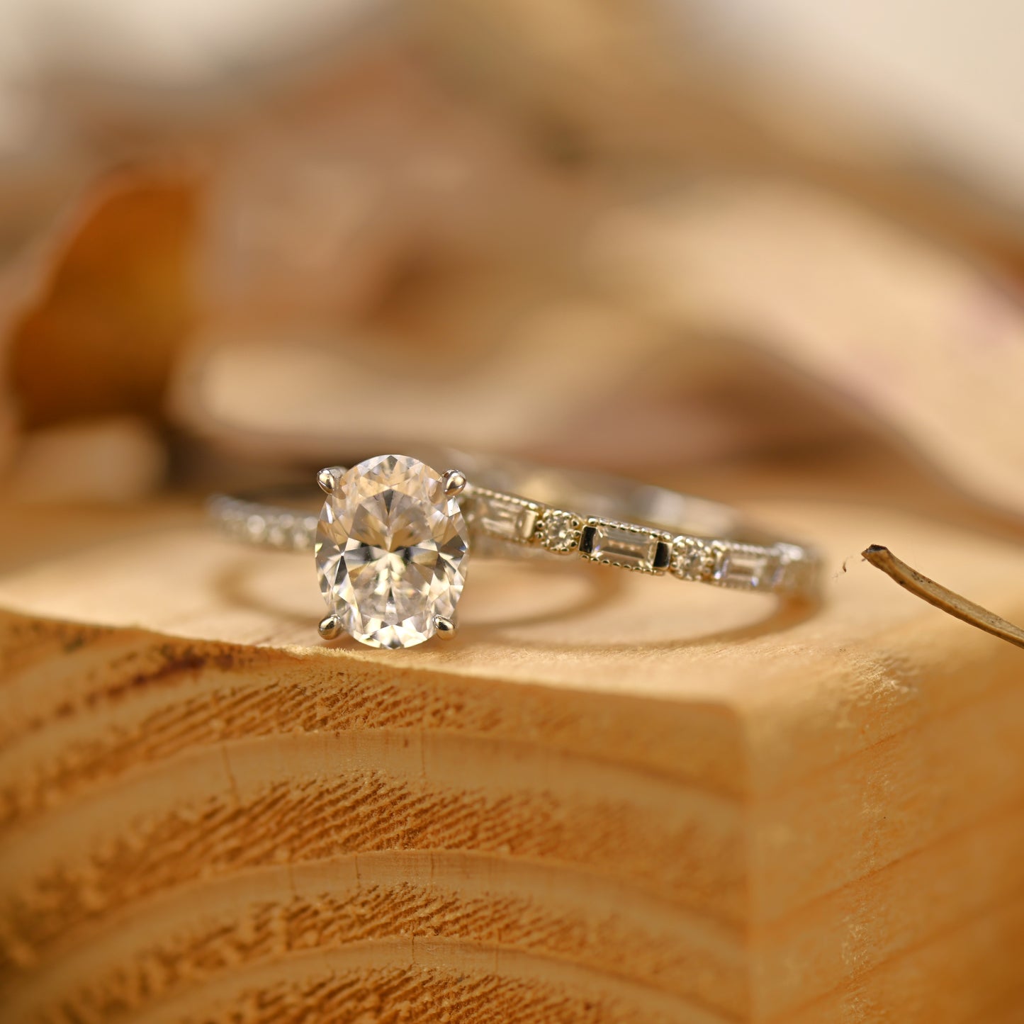 2.25CT Classic Oval Cut Engagement Ring