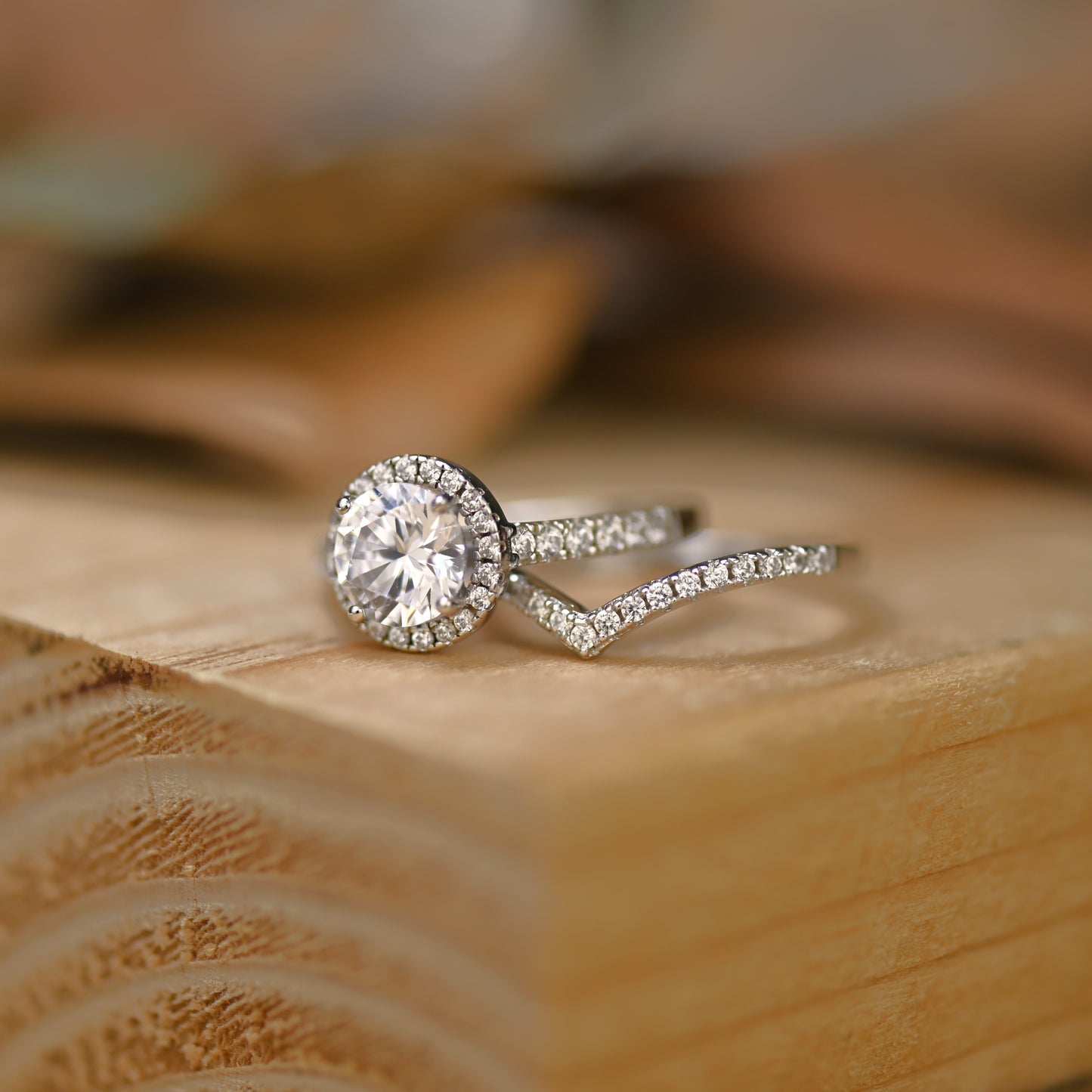 2.25Ct Classic Wedding Ring Set