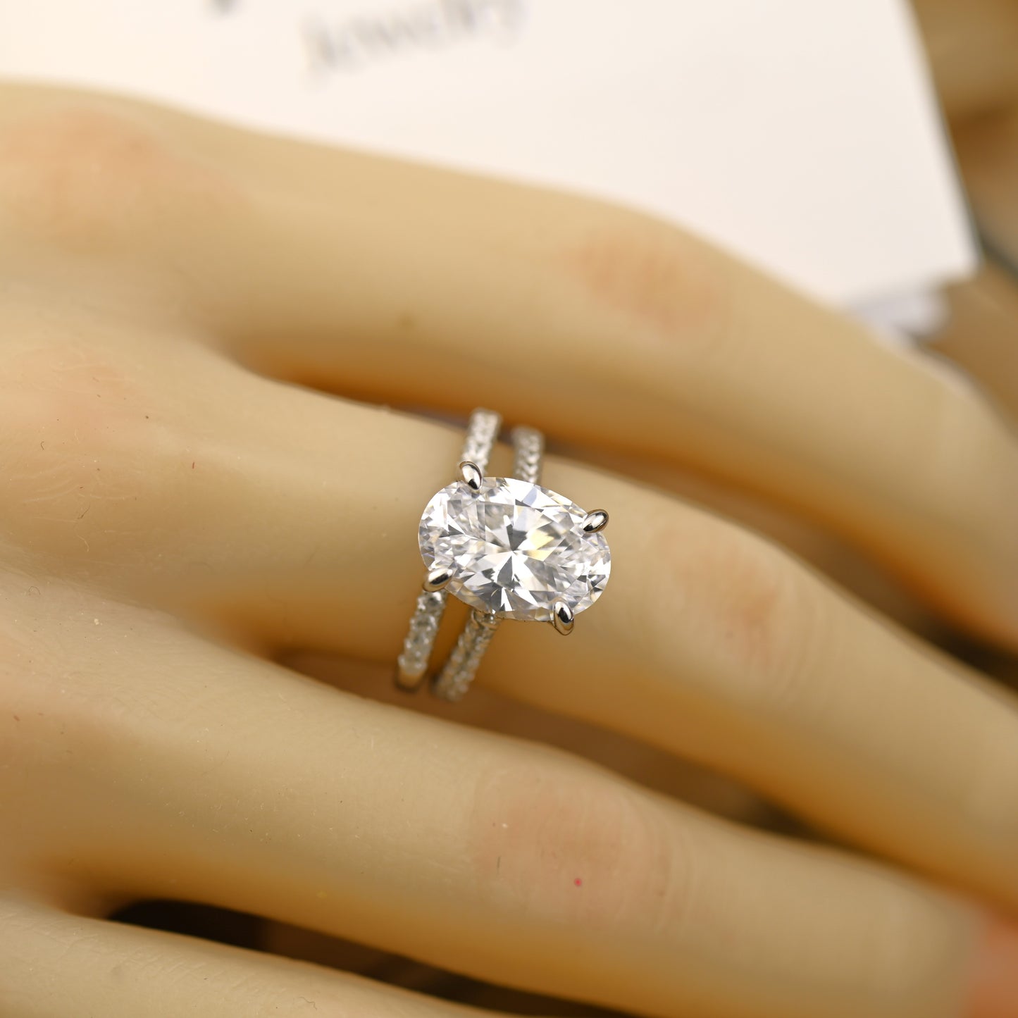 5.25Ct Vintage-Inspired Bridal Ring Set