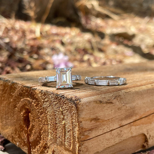 2Ct Emerald Cut Proposal Rings